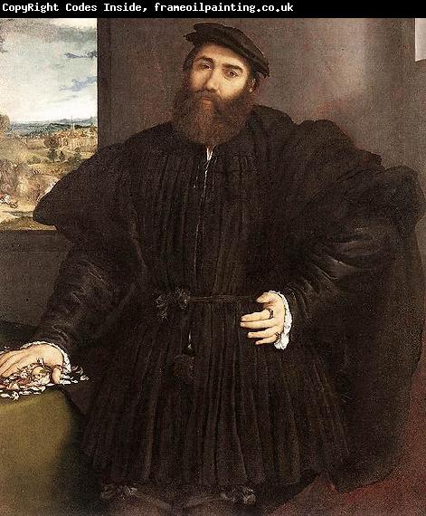 Lorenzo Lotto Portrat eines Edelmannes